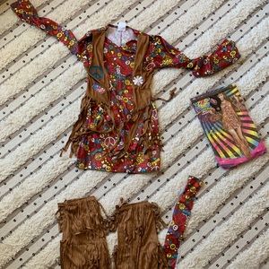 4pc - Groovy 60’s Women Adult Costume